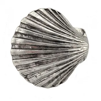 Design Gürtelschnalle Muschel groß von Umjubelt